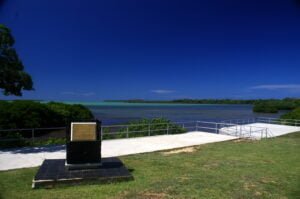 Captain Cook Landing Place in Tonga