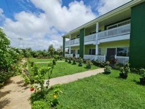Sky lodge front door